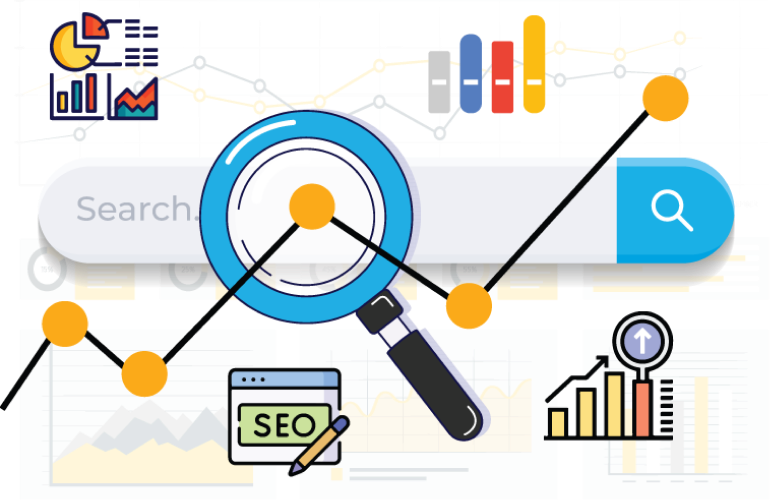 This image shows the matrix of Google Analytics and Google Search.